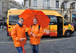 Alla scoperta del centro storico di Praga con il minibus Hop on Hop off